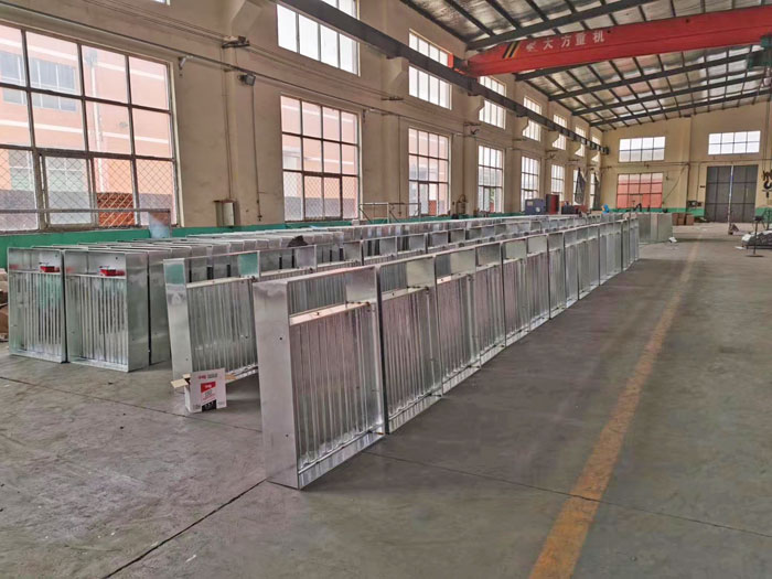 風(fēng)閥車間一角